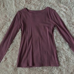 Plain Pink Long-sleeve